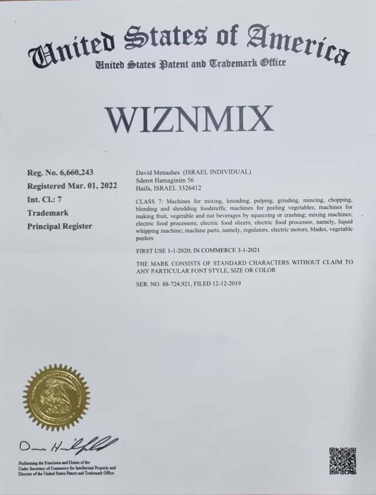 WIZNMIX TREDEMARK