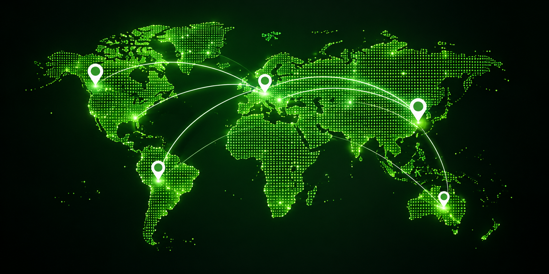 Worldwide patents illustration